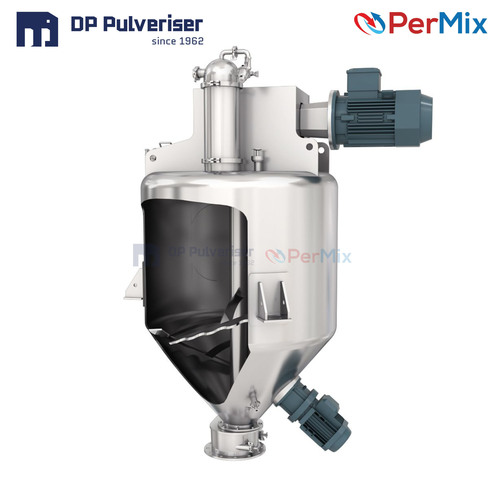 Vertical Segmented Ribbon Mixer
