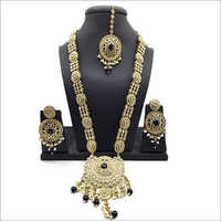 Gold Ladies Bridal Long Necklace