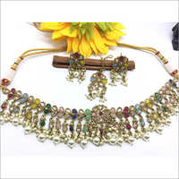 Multicolor Ladies Polki Necklace