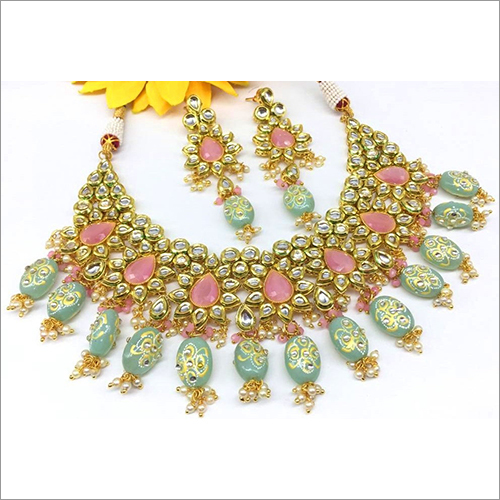 Ladies Necklace Kundan Set By R-CHIE CREATION