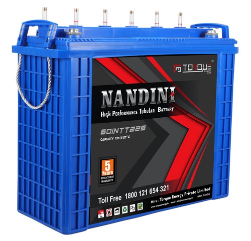 60INTT225 Nandini High Performance Tubular Battery