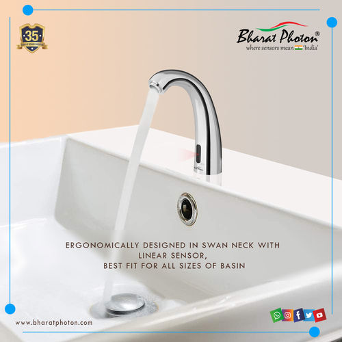 Automatic Sensor Tap Bp-f062 (Basin Mounted) - Color: Silver