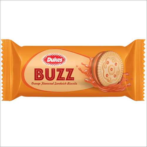 Orange Buzz Cream Biscuits