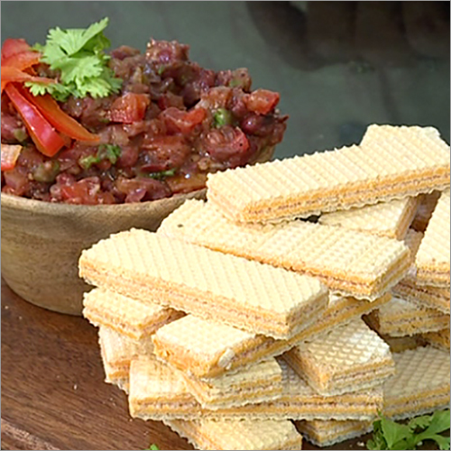 Cheese Waffy with a Spicy Mexican Dip By Ravi Foods Pvt. Ltd.