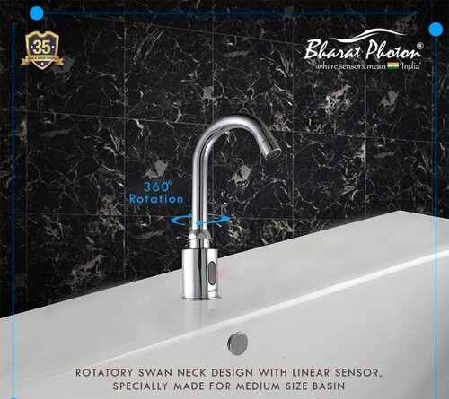 Automatic Sensor Tap Bp-F122 (Basin Mounted) - Color: Silver