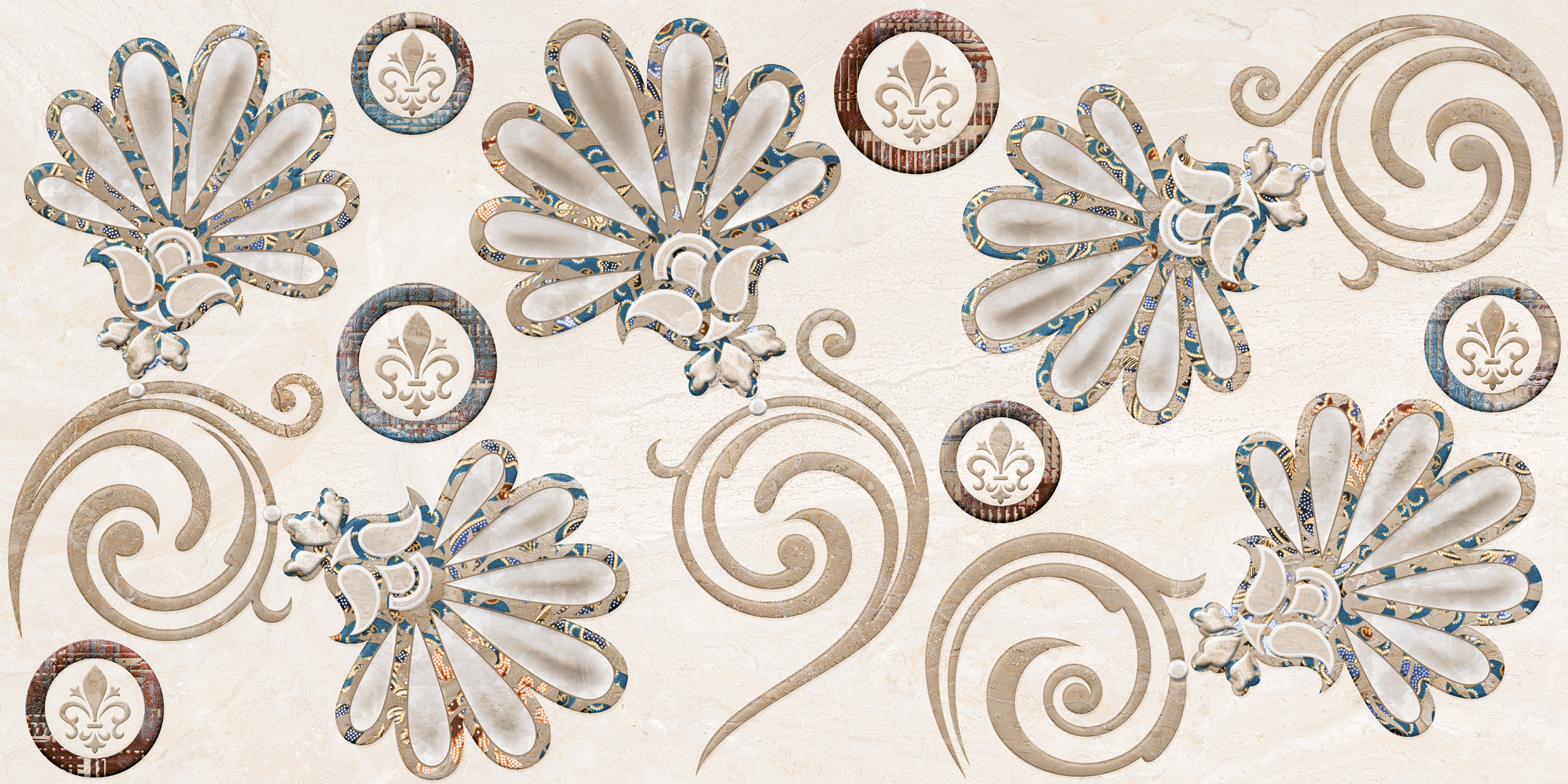 21004 GLOSSY CERAMIC WALL TILES 300X600mm