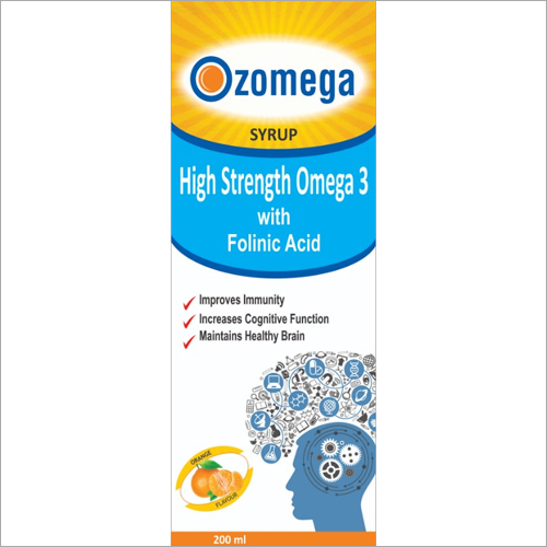 High Strength Omega 3 With Folinic Acid Syrup