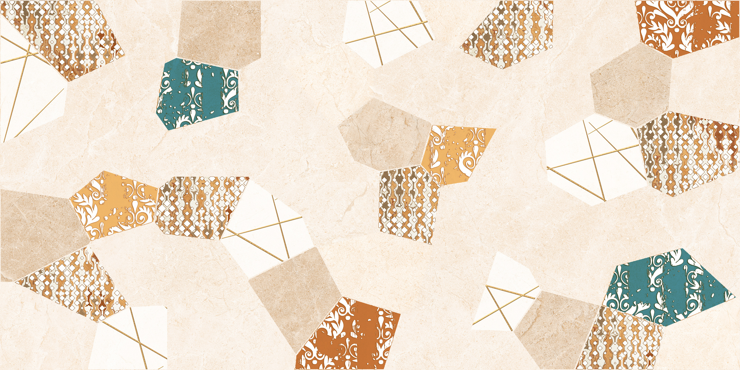 21012 GLOSSY CERAMIC WALL TILES 300x600mm