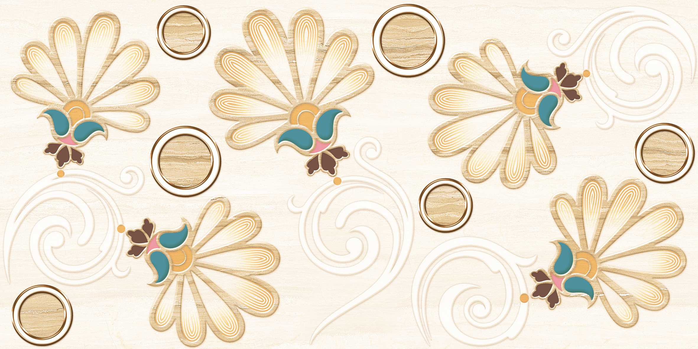 21015 GLOSSY CERAMIC WALL TILES 300X600mm