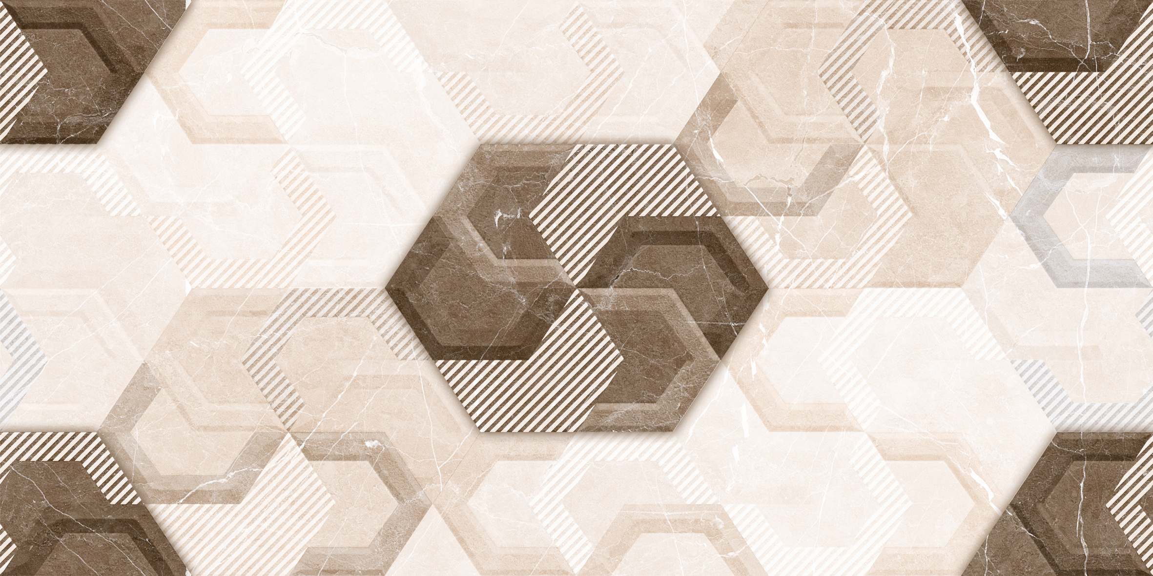 21018 GLOSSY CERAMIC WALL TILES 300X600mm