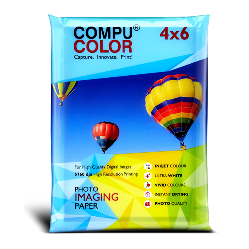 Cast Coated Primo Glossy Photo Imaging Paper - Size: 4 X 6 Inch