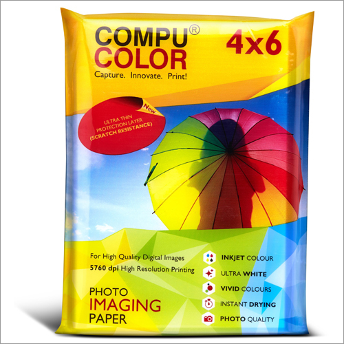 Ultra Glossy Resin Coated Photo Imaging Paper - Size: 4 X 6 Inch