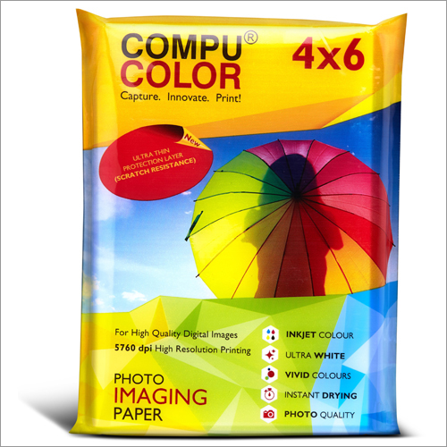 Ultra Lustre Coated Photo Imaging Paper - Size: 4 X 6 Inch