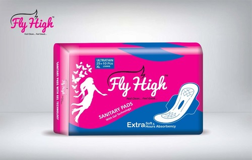 FlyHigh Jumbo XL (25+10 Pcs) Sanitary Napkin