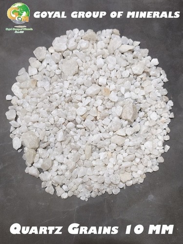 White Large Size Quartz Grains (10 Mm)