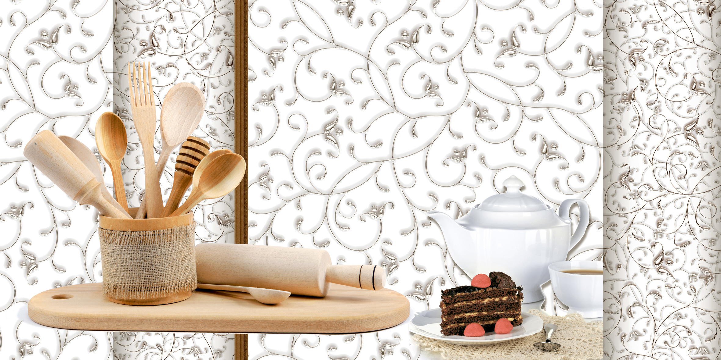 21048 GLOSSY CERAMIC WALL TILES 300X600mm