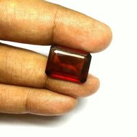 2x4mm Hessonite Garnet Faceted Octagon Loose Gemstones Grade: Aaa