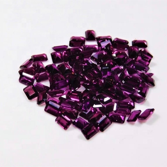 7x9mm Rhodolite Garnet Faceted Octagon Loose Gemstones