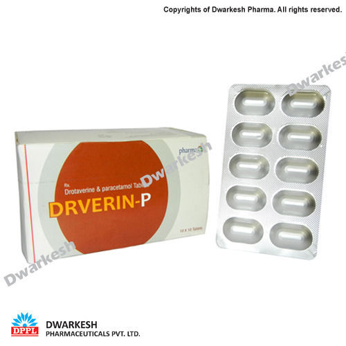 Drotaverine and Paracetamol Tablets