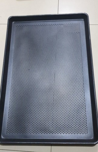 Baking Tray Perforated Non Stick 60 x 40 x 2 cm Straight Wall for Commercial Baking