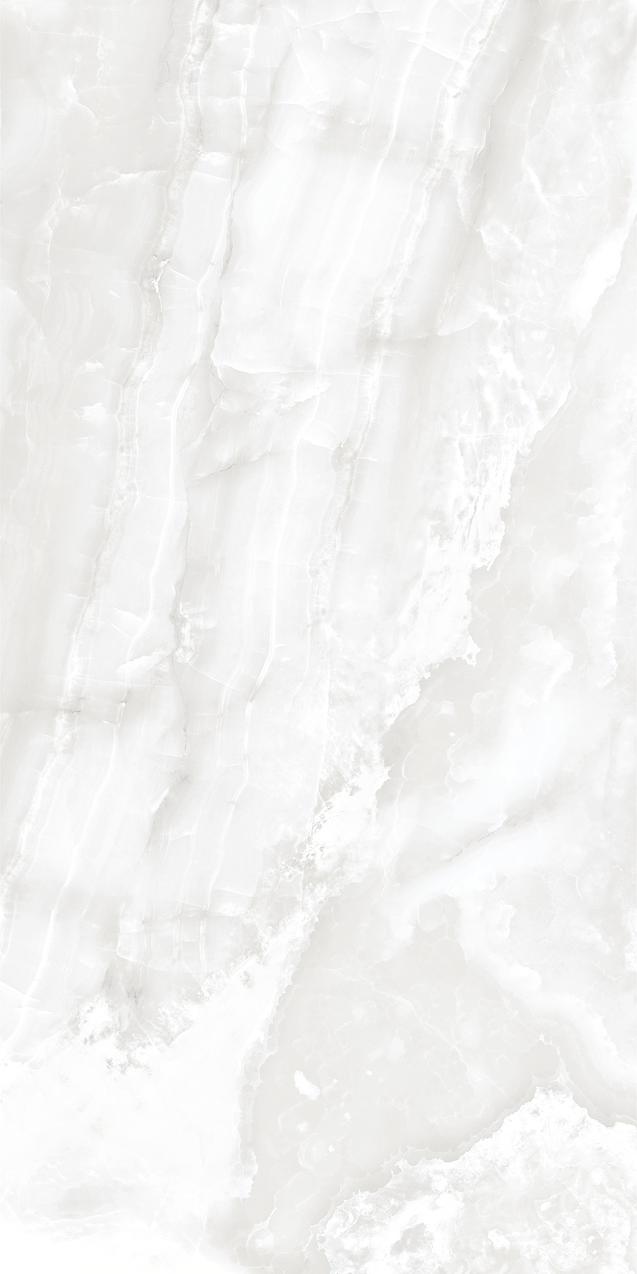CRYSTAL WHITE ONICO 900X1800mm GLOSSY and MATT PORCELAIN TILES