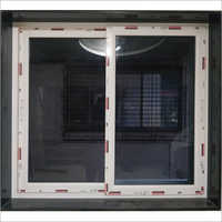 White UPVC Sliding Window