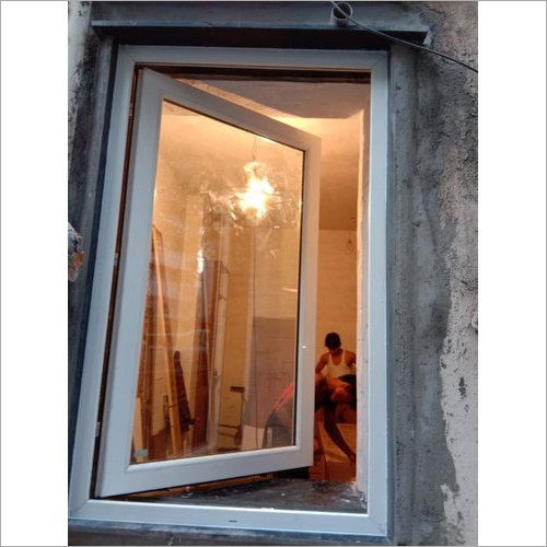 White UPVC Casement Window