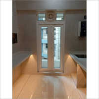 White UPVC Casement Door