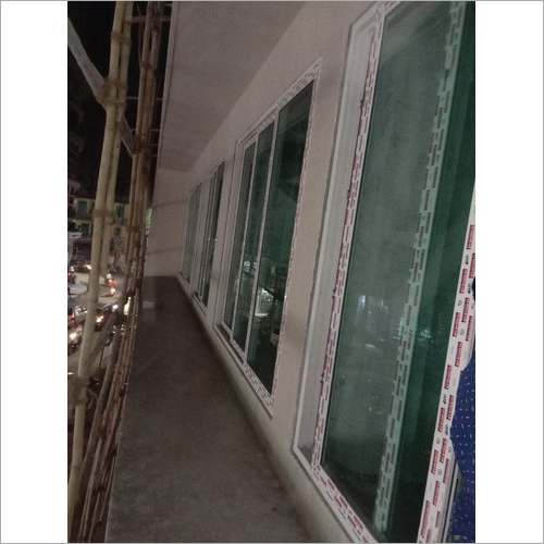 White UPVC Sliding Door