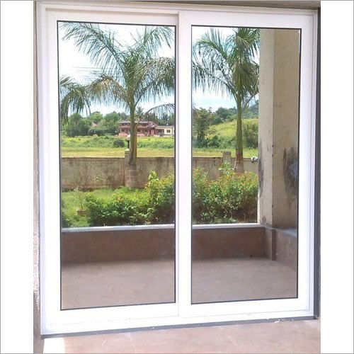 White UPVC Glass Window