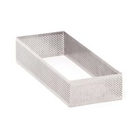 Pavoni Micro Perforated SS Cake Ring Rectangle 200 x 70 x 20 mm