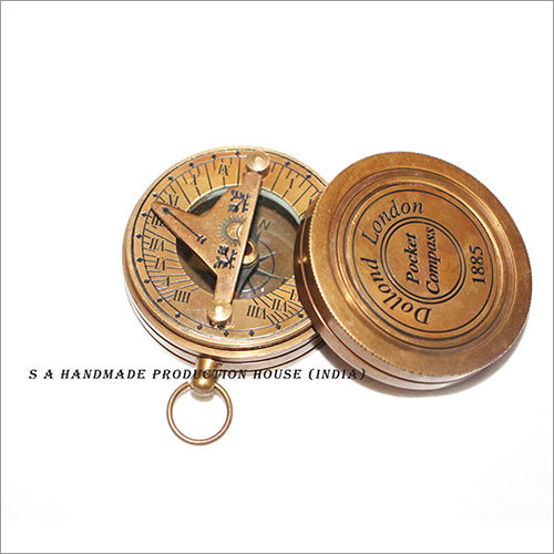 Brass Sundial Compass