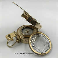 nautical brass compass, antique brass compass