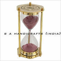 Eco-friendly Nautical Brass Hourglass Sand Timer