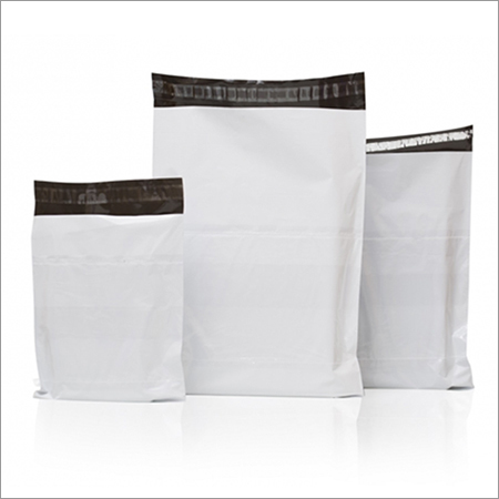 White Plain Plastic Courier Bags