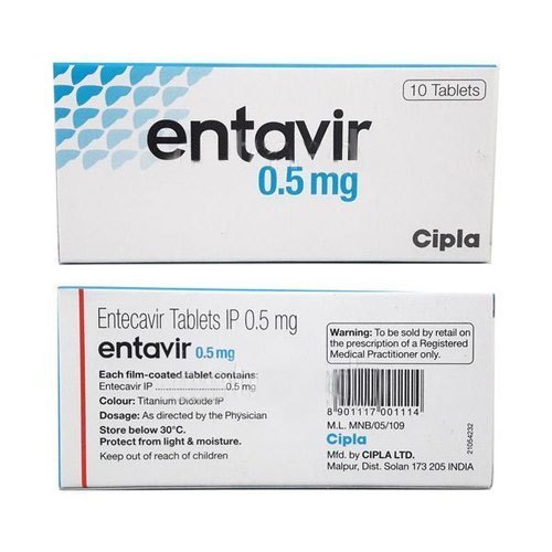 Entecavir Tablets Store At Cool And Dry Place.