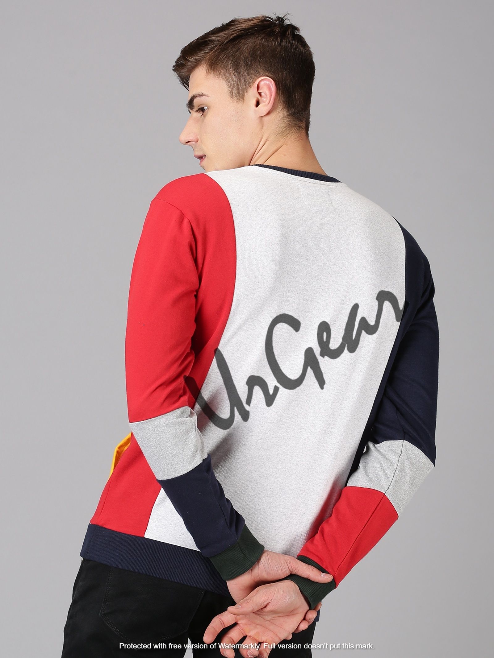 Mens Round Neck Sweatshirt