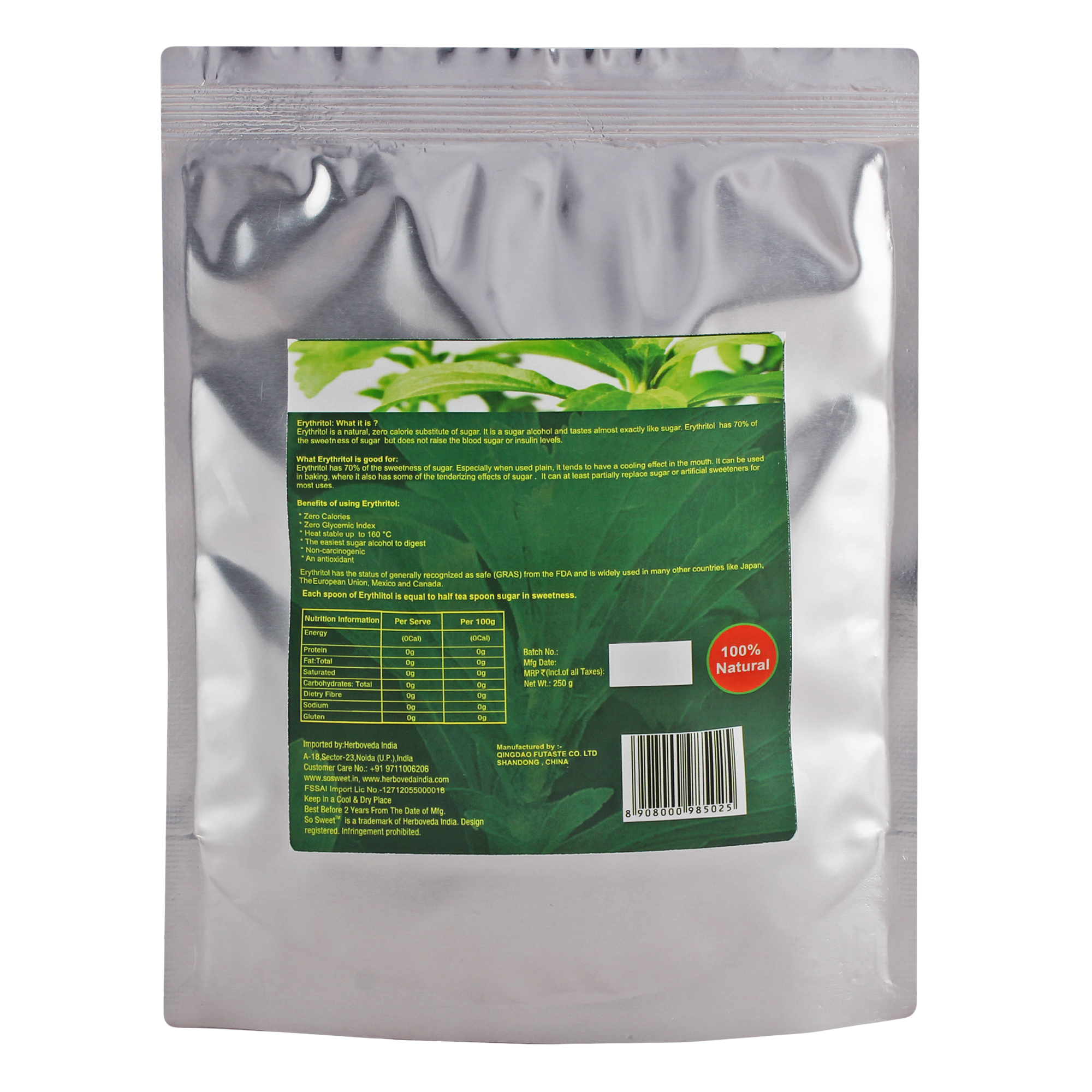So Sweet Erythritol 1kg pack