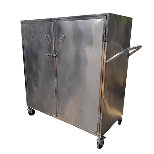 Stainless Steel Laundry Trolley Design: With Rails