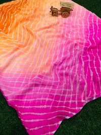 Chiffon Hot Lehariya Saree