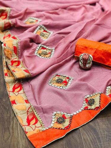 Heavy vichitra Silk Sarees