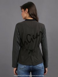 Women Dark Grey Jacket