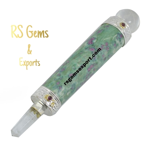 Ruby Fuchsite Healing Stick By CRYSTALS AND MORE EXPORTERS