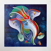 Ganesha Poster Paintings