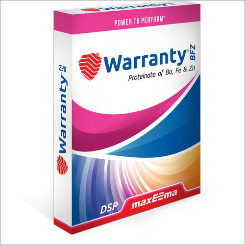 Maxeema Warranty Proteinate Bo Fe And Zn