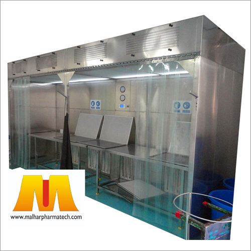 Dispensing Booth 6 X 6 X 6 Feet - Power: 1 Phase Watt (W)