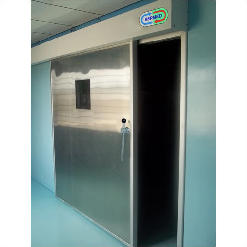 Hospital Manual Ss 304 Hermetic Sliding Doors - Frame Material: Stainless Steel