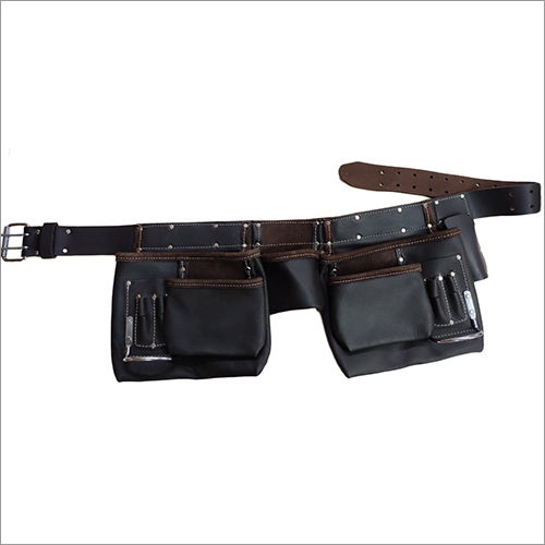 Black Leather Tool Belt