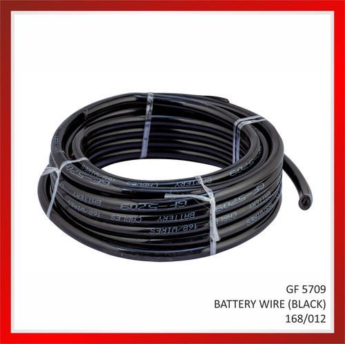 Battery Wires Black