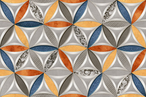 Multi Color 16040 Matt Ceramic Wall Tiles 300x450mm